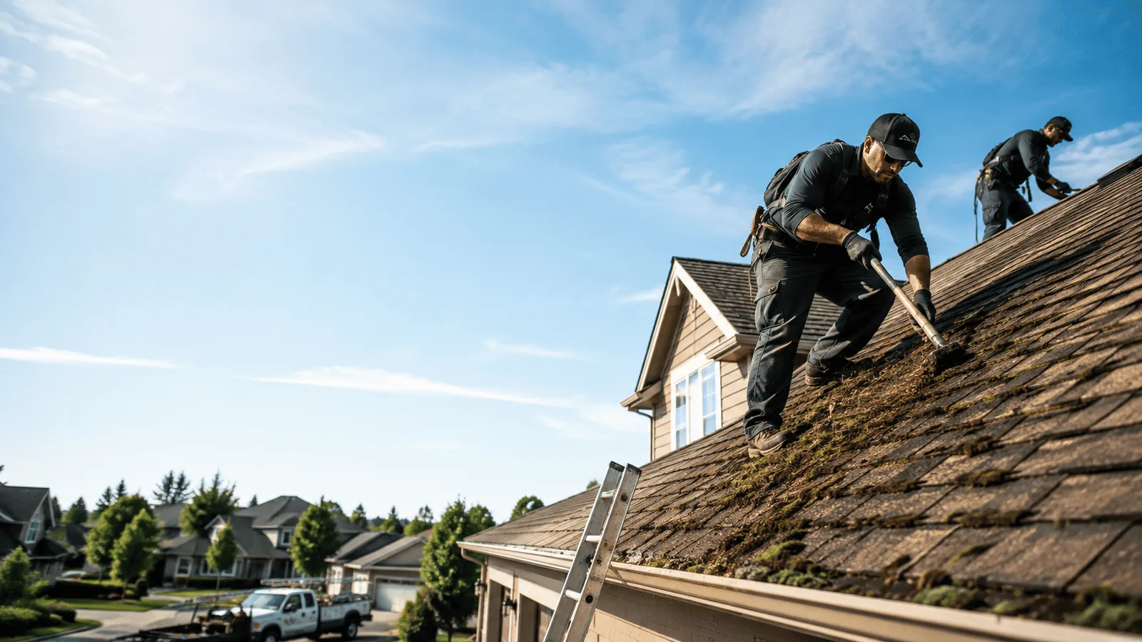 Roof Moss Removal in Groton, CT near me